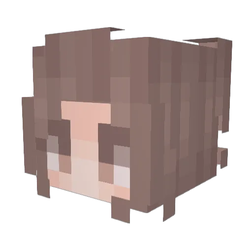 kaiqian05 Minecraft avatar head, 3D render