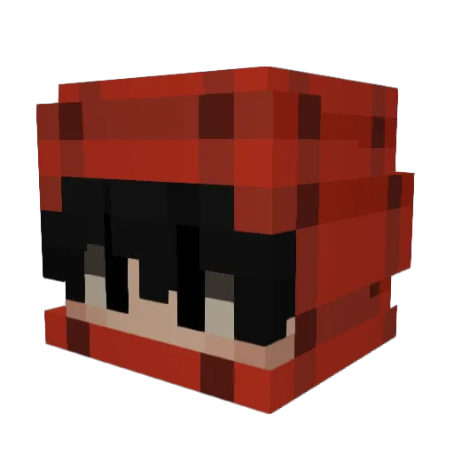 kaiquezin22 Minecraft avatar head, 3D render