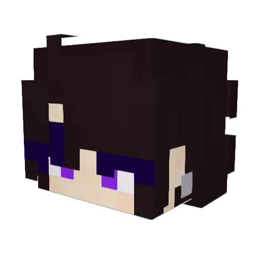kaiser_TB Minecraft avatar head, 3D render
