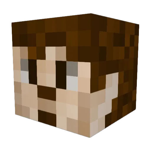 kaiserr2263 Minecraft avatar head, 3D render
