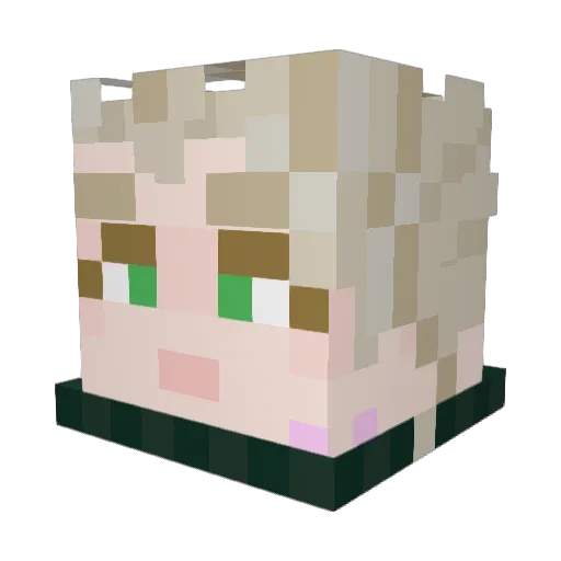 kait_sith69 Minecraft avatar head, 3D render