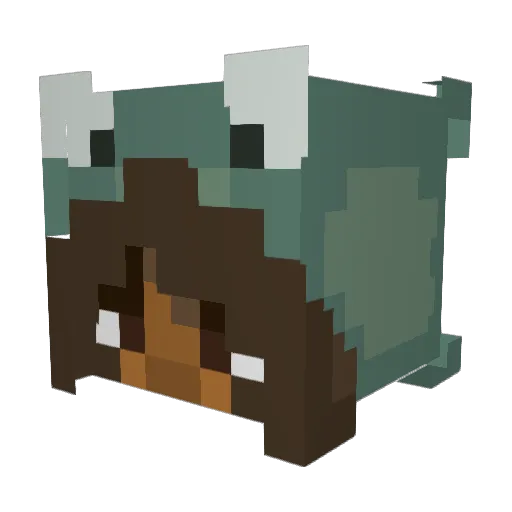 kaitbones Minecraft avatar head, 3D render
