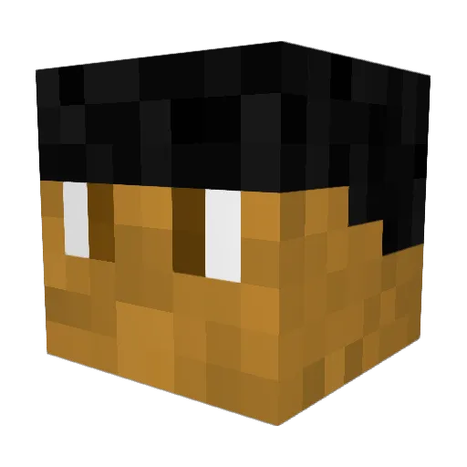 kaitlyntaylor Minecraft avatar head, 3D render