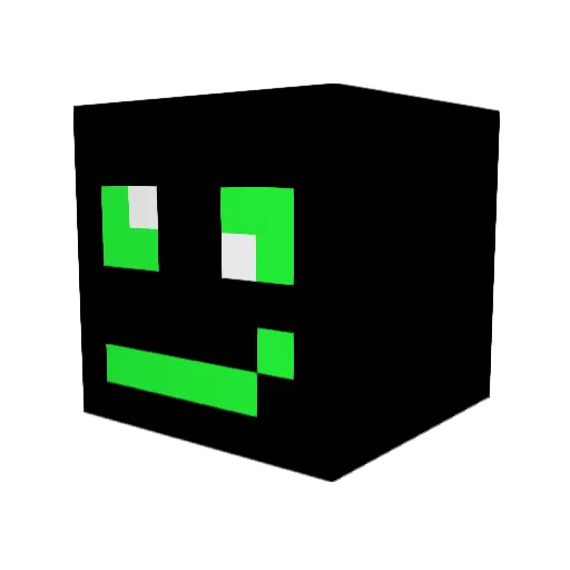kaito8925 Minecraft avatar head, 3D render