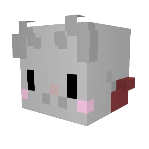 kaiware4697 Minecraft avatar head, 3D render