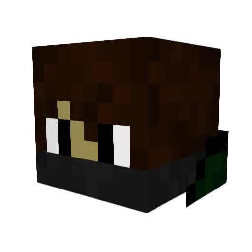 kajetan1939 Minecraft avatar head, 3D render