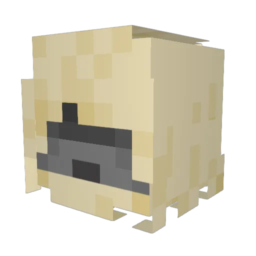 kajetano2000 Minecraft avatar head, 3D render
