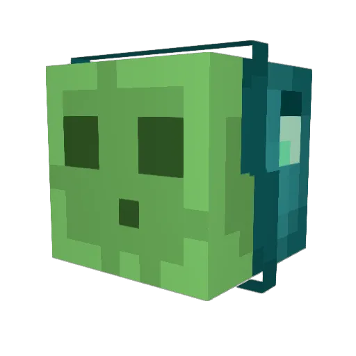 kakacracmm Minecraft avatar head, 3D render