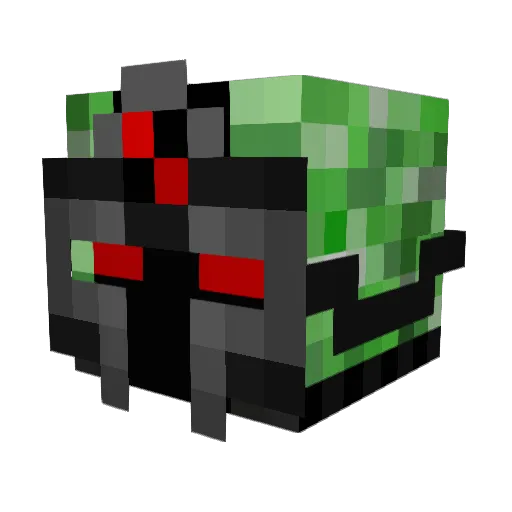 kakaha_20 Minecraft avatar head, 3D render