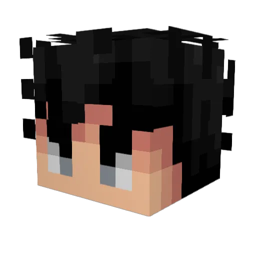 kakalot59 Minecraft avatar head, 3D render