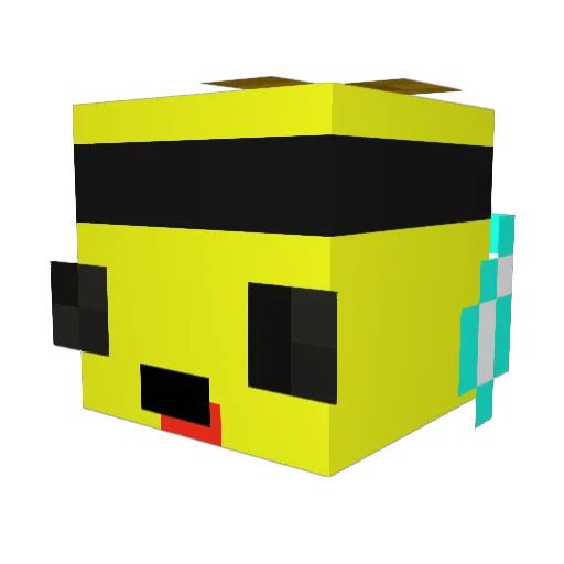 kakao_tryne Minecraft avatar head, 3D render