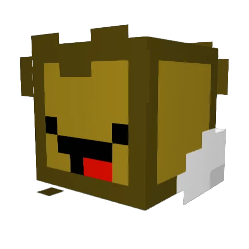 kakarot0331 Minecraft avatar head, 3D render