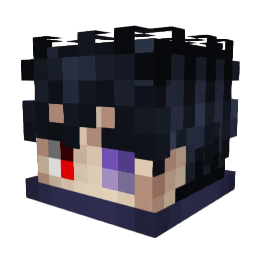 kakarot0405 Minecraft avatar head, 3D render