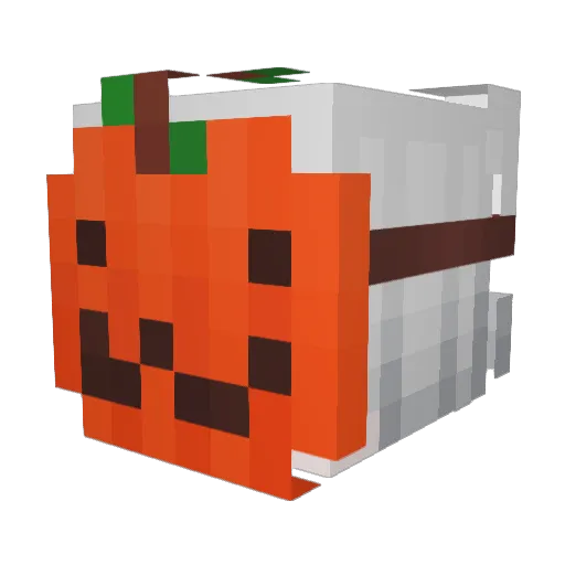 kaki7277 Minecraft avatar head, 3D render