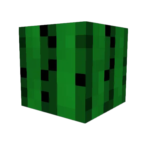 kaktus_23 Minecraft avatar head, 3D render