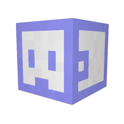 kakudayo Minecraft avatar head, 3D render