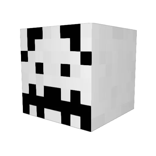 kal_78 Minecraft avatar head, 3D render