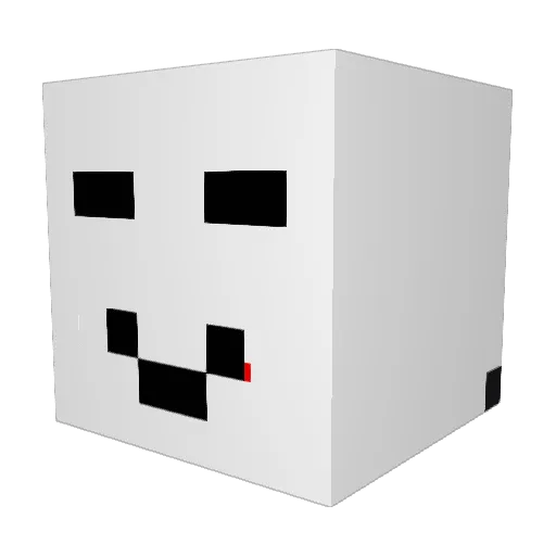 kala55555 Minecraft avatar head, 3D render