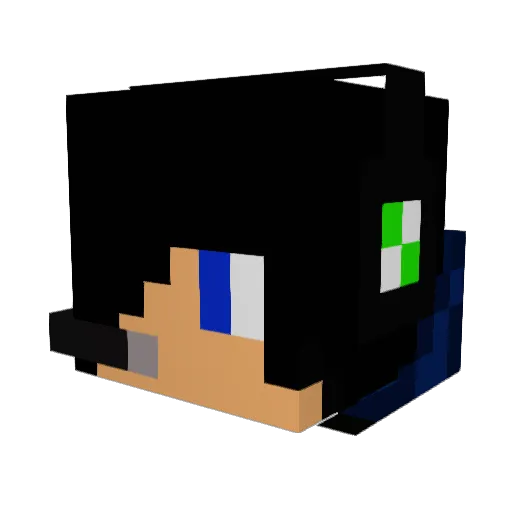 kalab7777 Minecraft avatar head, 3D render