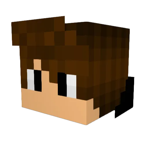 kaladin13 Minecraft avatar head, 3D render