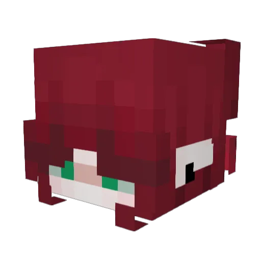 kaleigh460 Minecraft avatar head, 3D render