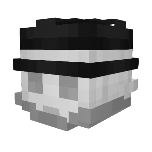 kalettel_ Minecraft avatar head, 3D render