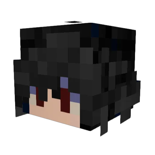 kalevipigeon Minecraft avatar head, 3D render