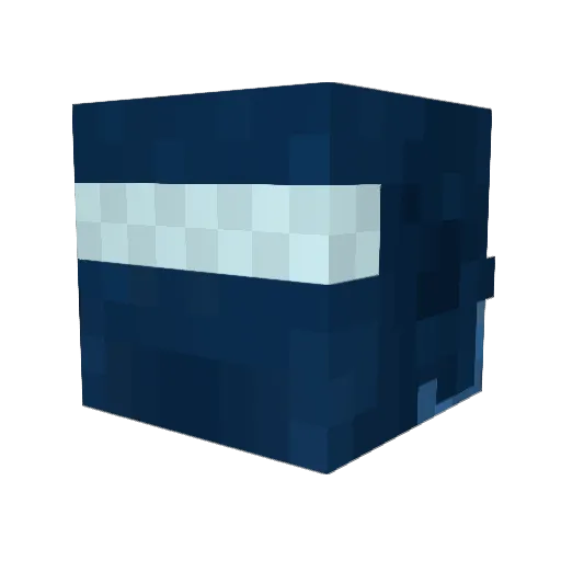 kaleyo Minecraft avatar head, 3D render