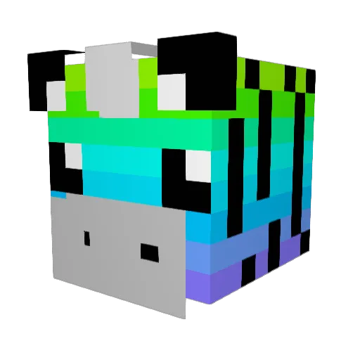kaliberek08 Minecraft avatar head, 3D render