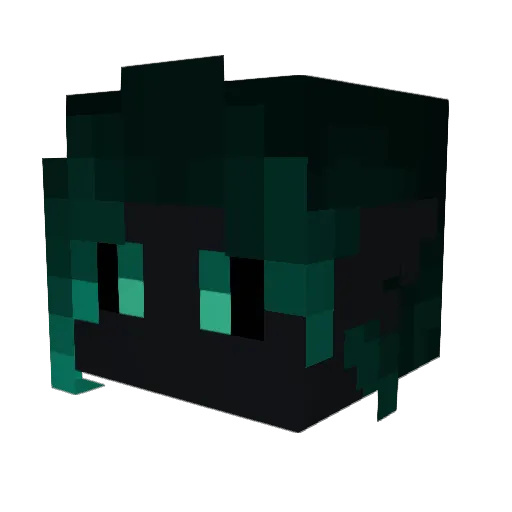 kalina2c Minecraft avatar head, 3D render
