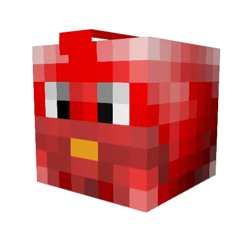 kalkoen21 Minecraft avatar head, 3D render