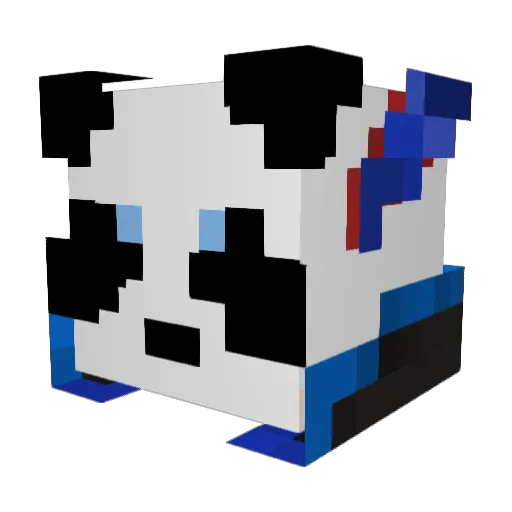 kall_me_x Minecraft avatar head, 3D render