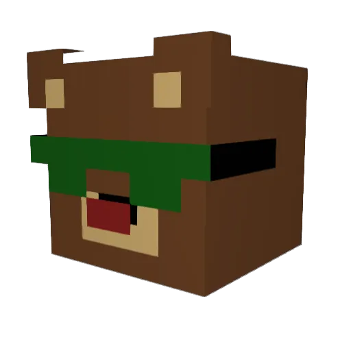 kallecrafter01 Minecraft avatar head, 3D render
