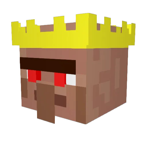 kallekebab72 Minecraft avatar head, 3D render