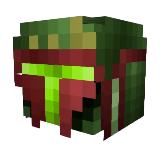 kallenhl Minecraft avatar head, 3D render