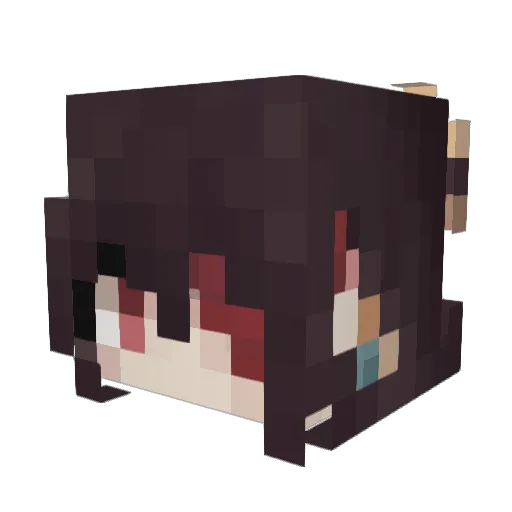 kalles0 Minecraft avatar head, 3D render