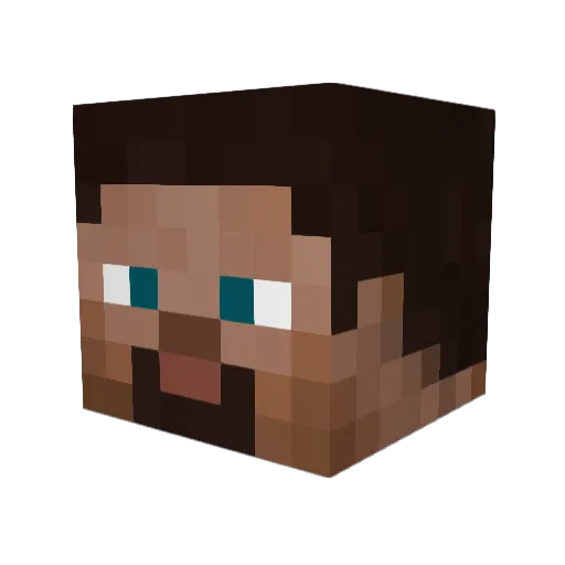 kalmer01 Minecraft avatar head, 3D render