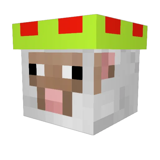 kalopestudios Minecraft avatar head, 3D render