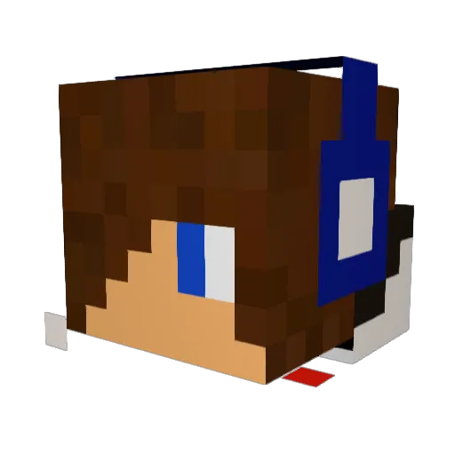 kalopsit18 Minecraft avatar head, 3D render