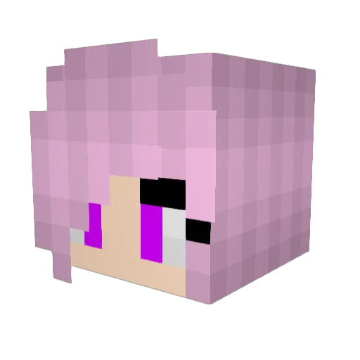 kalou2006 Minecraft avatar head, 3D render