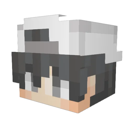 kalvin888 Minecraft avatar head, 3D render