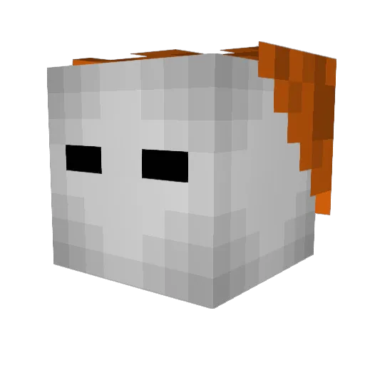 kam3ron3 Minecraft avatar head, 3D render