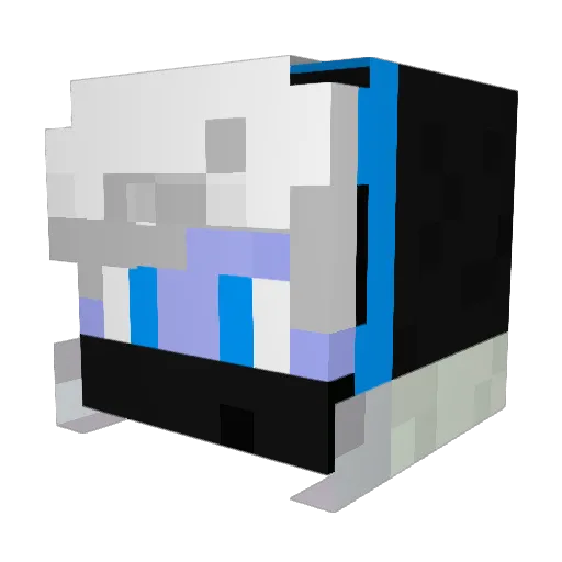 kamanoya122 Minecraft avatar head, 3D render
