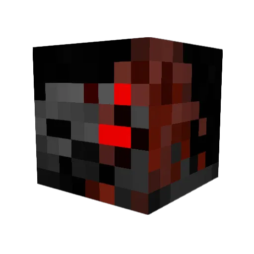 kamcs Minecraft avatar head, 3D render