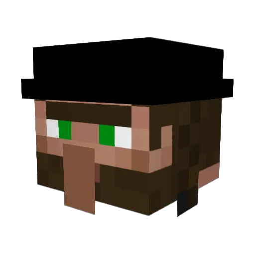 kamek560 Minecraft avatar head, 3D render