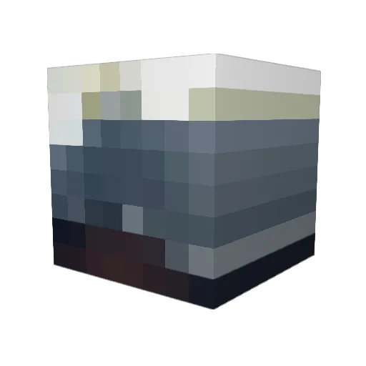 kamendan Minecraft avatar head, 3D render