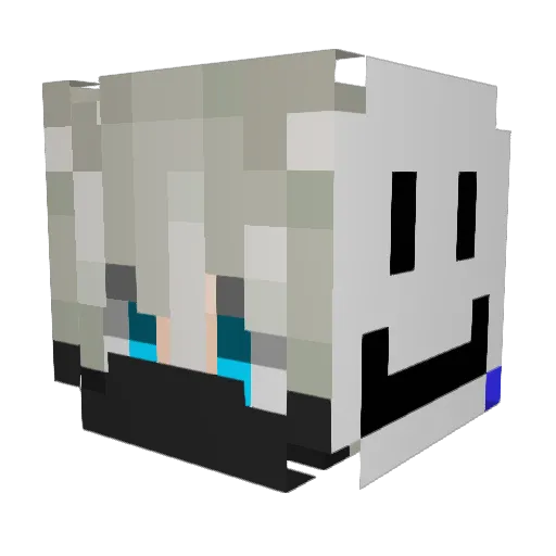 kamesan0915 Minecraft avatar head, 3D render