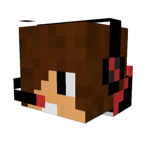kamil8471 Minecraft avatar head, 3D render