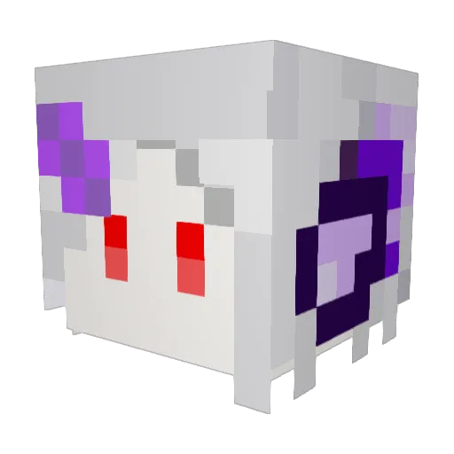 kamine_zero Minecraft avatar head, 3D render