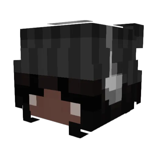 kammrin Minecraft avatar head, 3D render